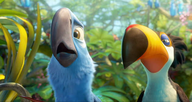 Yahoo Entertainment - Exclusive 'Rio 2' trailer premiere finds