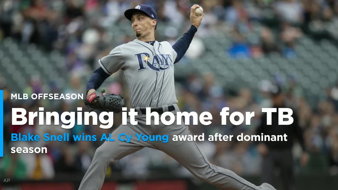 Blake Snell's reward for winning the Cy Young: a $15.5k raise