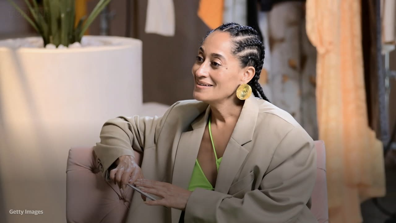 Tracee Ellis Ross, 47, Posts Instagram Workout Video Baring Abs