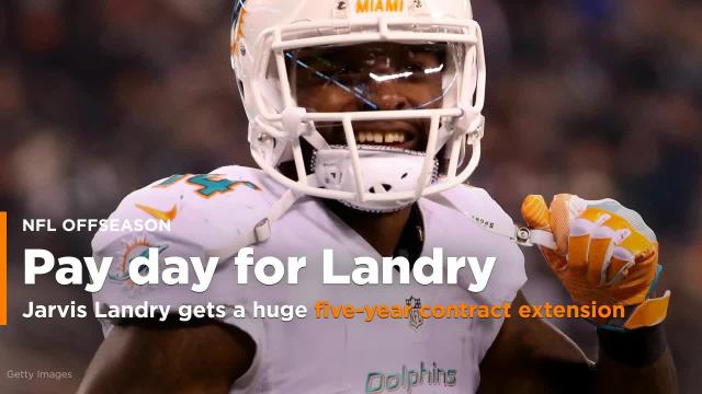 Jarvis Landry gets a huge five-year contract from the Cleveland Browns