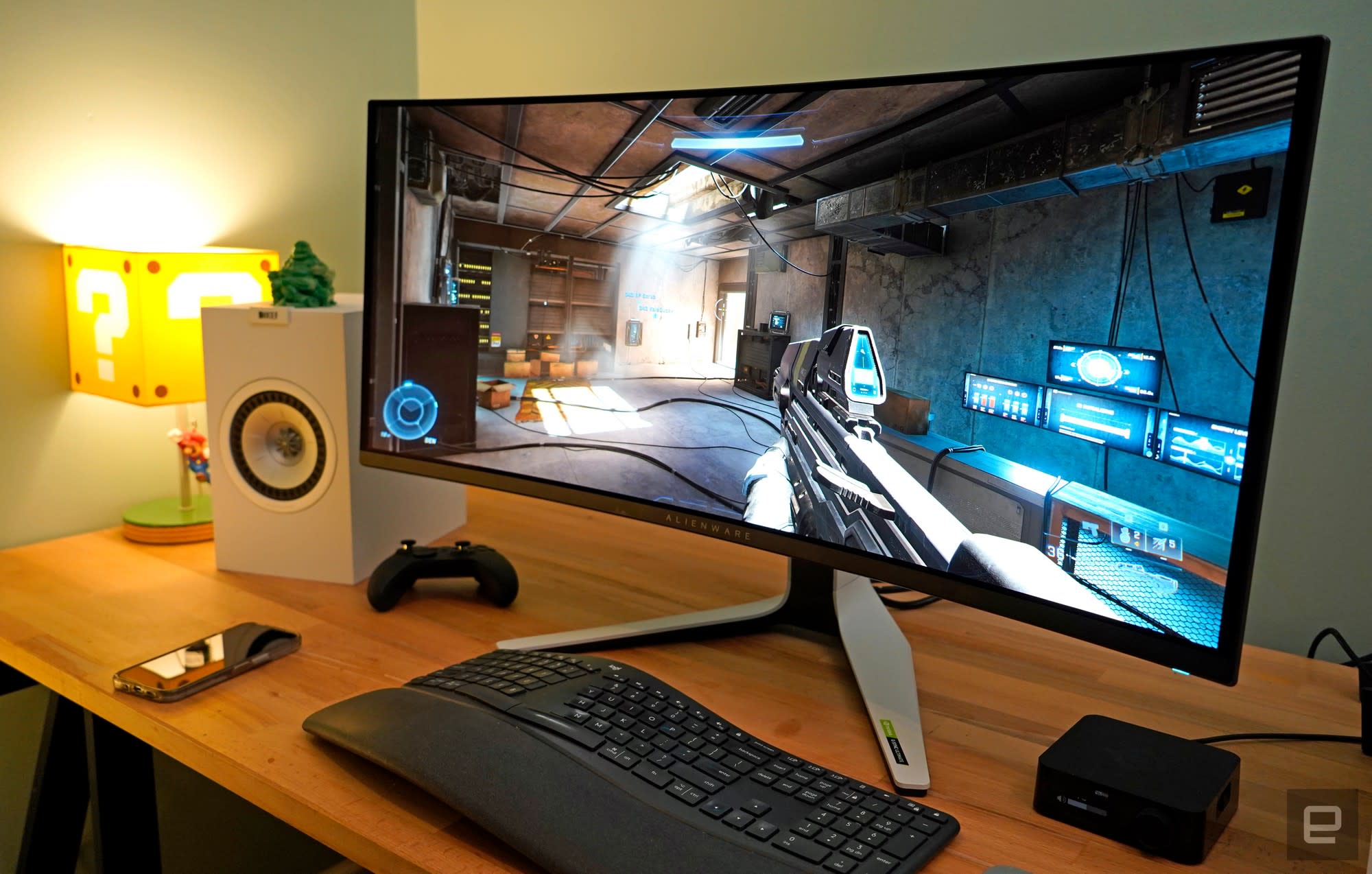 Alienware's QDOLED gaming monitor is an ultrawide marvel Engadget