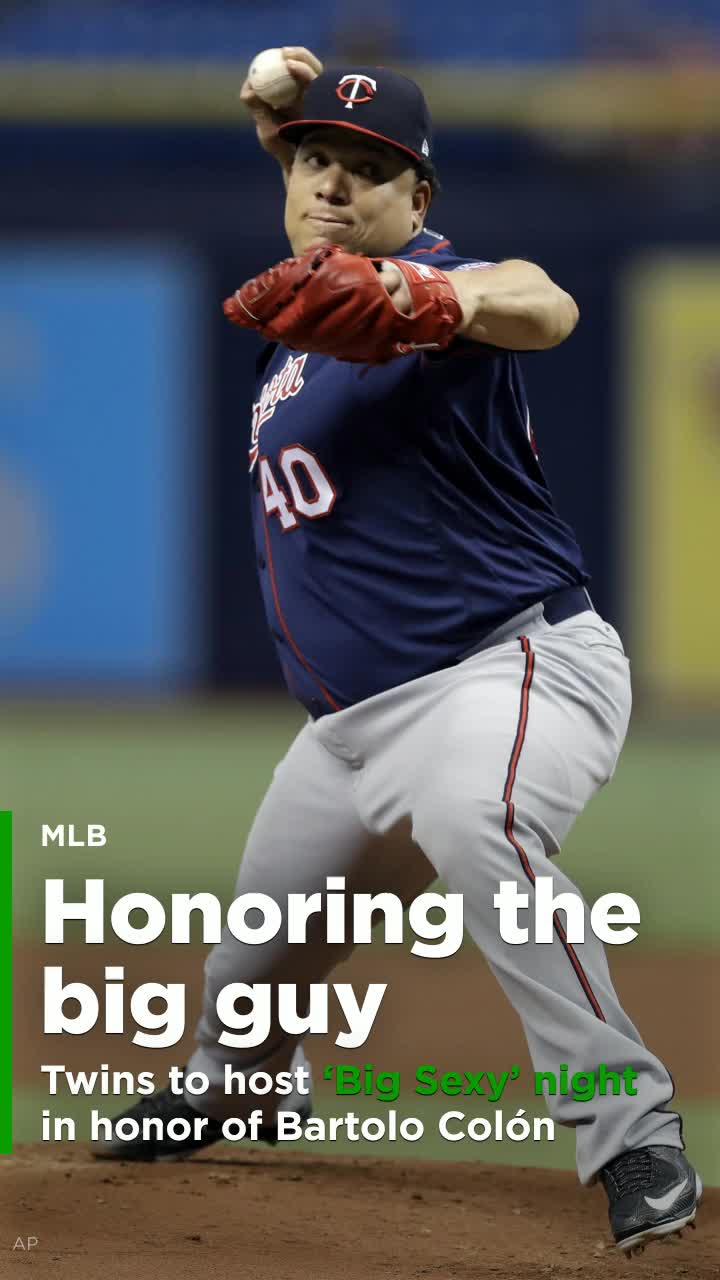 Minnesota Twins will honor Bartolo Colon with Big Sexy night - Sports  Illustrated