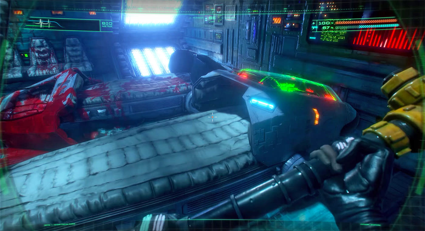 Here S An Early Taste Of The System Shock Remake Engadget
