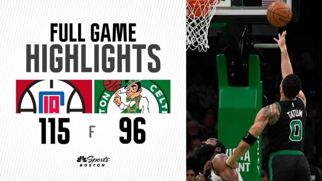 Highlights: Celtics struggle at home vs. red-hot Clippers