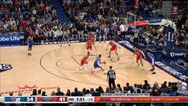 De'Anthony Melton with a 2-pointer vs the New Orleans Pelicans