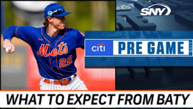 Brett Baty on track to be Mets' third baseman of the future
