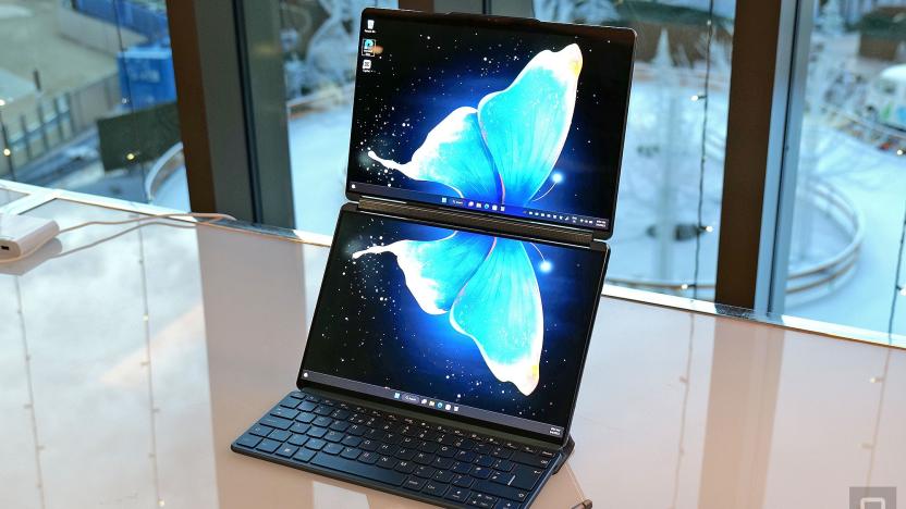 The Lenovo YogaBook 9i is slated to be the world's first laptop with two full-sized OLED displays.