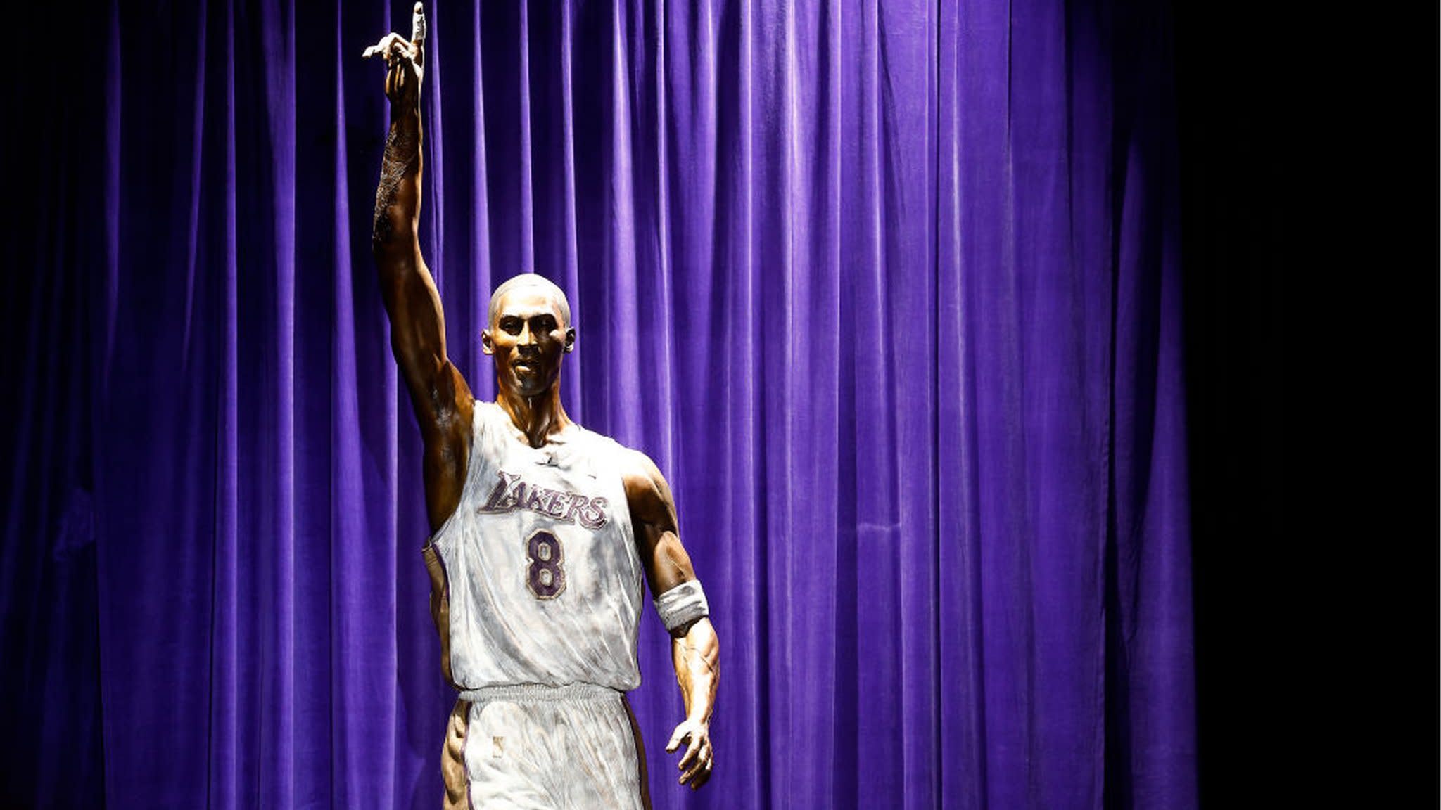 Kobe Bryant: Los Angeles Lakers unveil statue of NBA legend