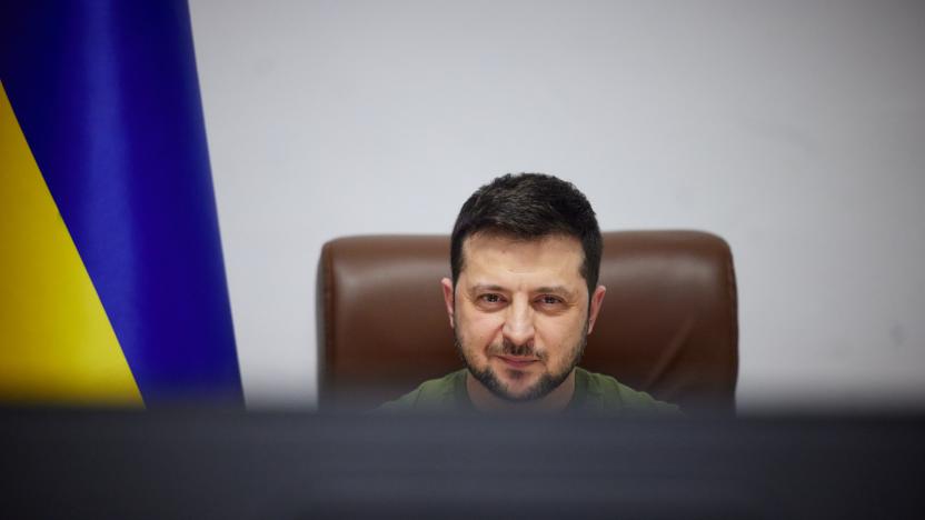 Ukrainian President Volodymyr Zelensky virtually addresses the US Congress