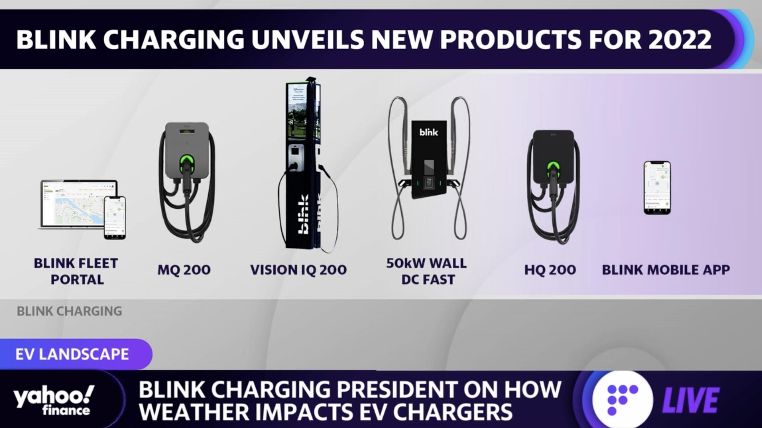 See our Commercial Products : Blink Charging - Level 2 EV Stations