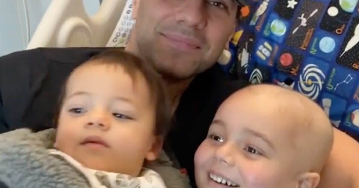 Criss Angel S 5½ Year Old Son Is Back Home Following 6 Liters Of Chemo