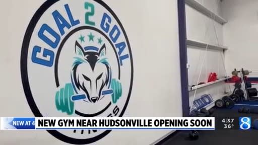 Hudsonville High School holds ribbon cutting for new fieldhouse