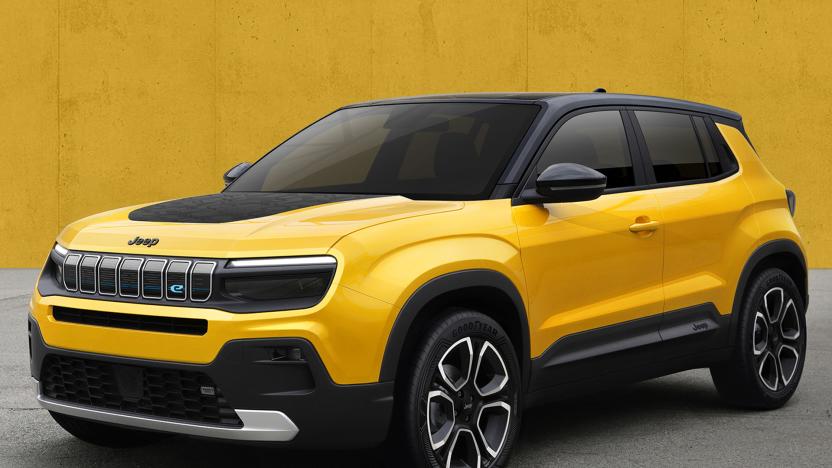 Jeep electric SUV teaser