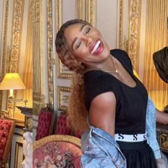Serena Williams Has Already Met Baby Archie as She Poses in a Stately Home