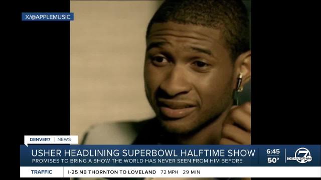 Usher to headline Super Bowl halftime show in 2024