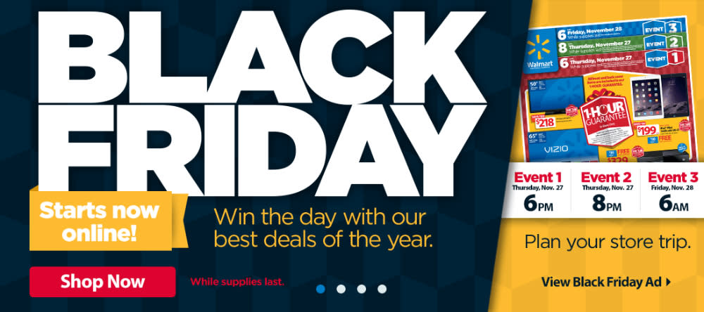 The 10 hottest Black Friday deals at Walmart – online shopping starts on Thanksgiving Day