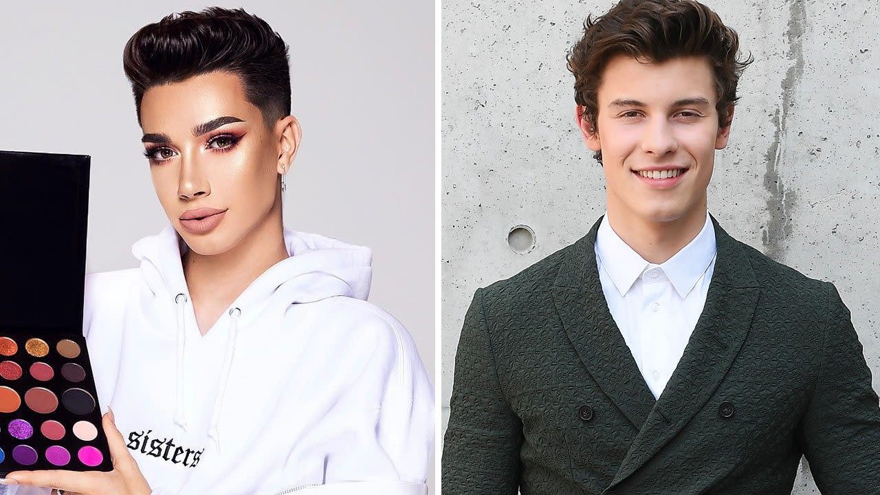 James Charles Says He Still DMs With Shawn Mendes Since ...