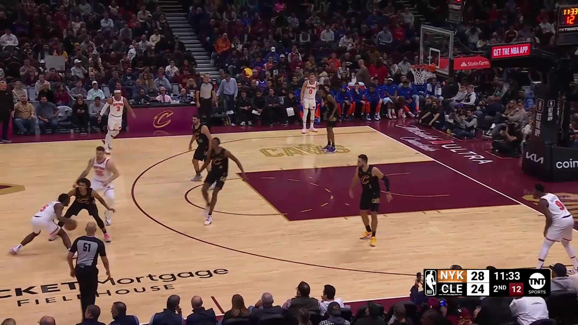 Knicks vs Cavaliers Game Highlights