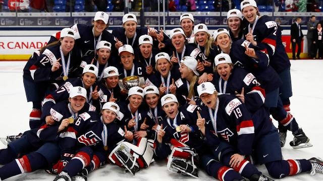Women's Olympic hockey team strengthened bond in Hurricane Irma shelter