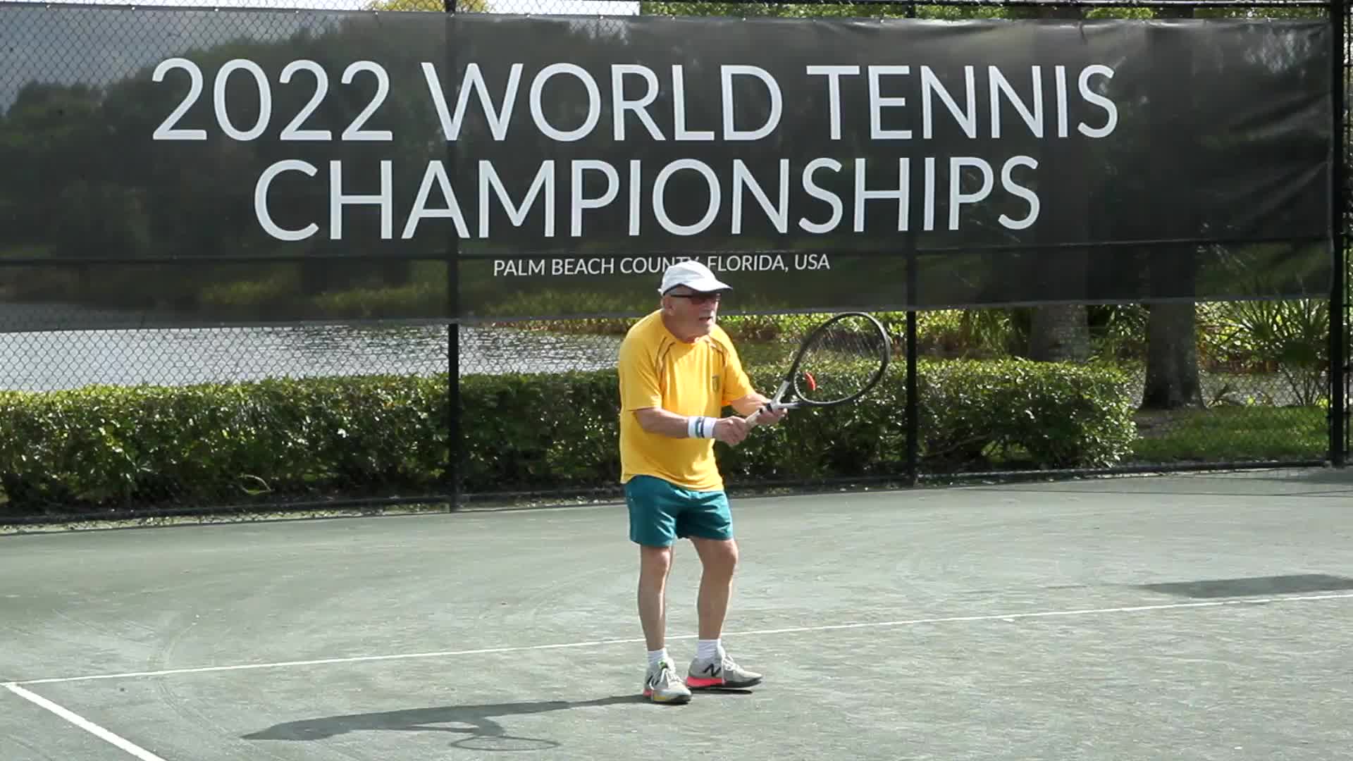 Watch 98-year-old Leonid Stanislavskyi, worlds oldest competitive tennis player, on the court
