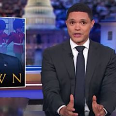 Trevor Noah Thinks Queen Elizabeth Trolled Trump By Giving Him A Book