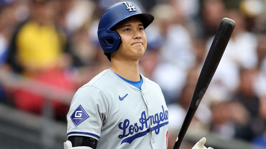 Getty Images - SAN DIEGO, CALIFORNIA - MAY 11: Shohei Ohtani #17 of the Los Angeles Dodgers looks on prior to his at bat during the thirdi nning of a game against the San Diego Padresat Petco Park on May 11, 2024 in San Diego, California. (Photo by Sean M. Haffey/Getty Images)