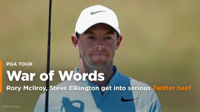 Rory McIlroy, former PGA winner Elkington get into serious Twitter beef