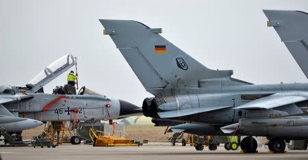 NATO urges Turkey, Germany to settle air base row