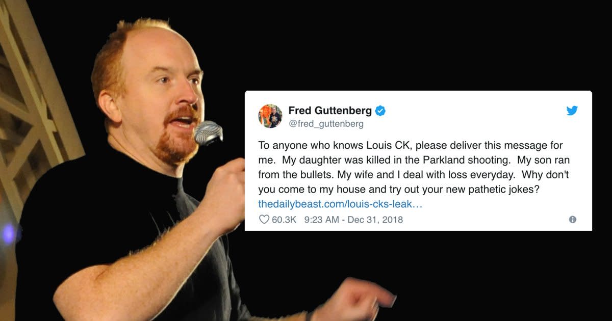 Parkland Father Calls Out Louis C.K. for ‘Pathetic’ School Shooting Joke