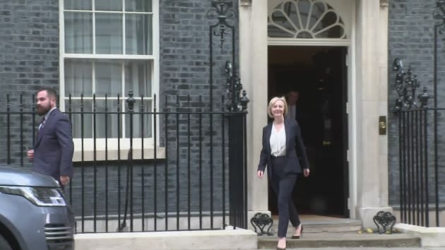 Liz Truss quitte Downing Street pour les logements familiaux