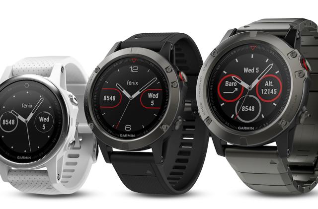 Garmin Fenix 5 watch series