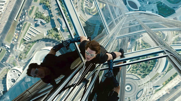 Tom Cruise admits he jumped off a roof aged four in daredevil stunt