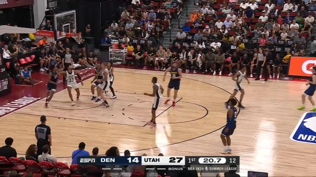 Grant Golden makes a great defensive play for the steal