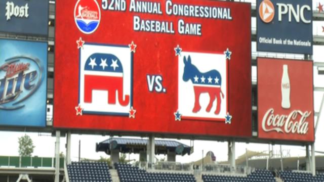 Dems Win Big at Congressional Baseball Game