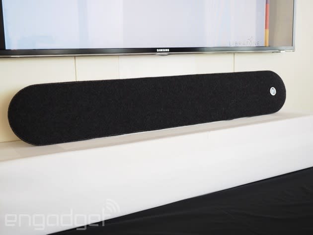 Libratone's got a new soundbar, and yes, it's covered in | Engadget