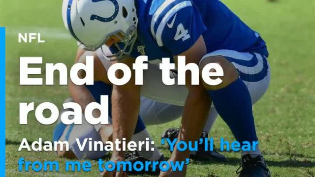 Adam Vinatieri offers ominous quote after continuing to struggle this season