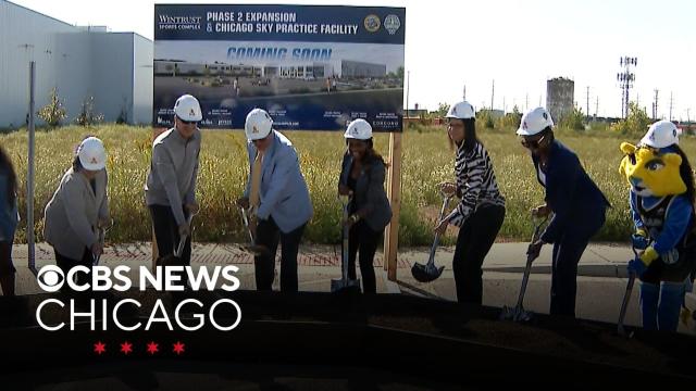 Chicago Sky break ground on new practice facility