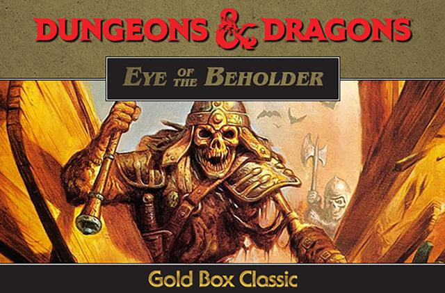 Dungeons & Dragon 'Eye of the Beholder' game art for Steam