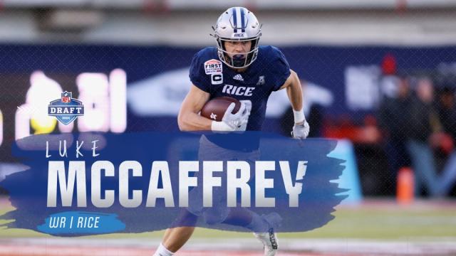 2024 NFL Draft Highlights: Luke McCaffrey – WR, Rice