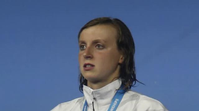 Make it a double: Ledecky begins worlds with a pair of golds