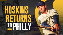 Looking back on Hoskins' time in Philadelphia ahead of his return