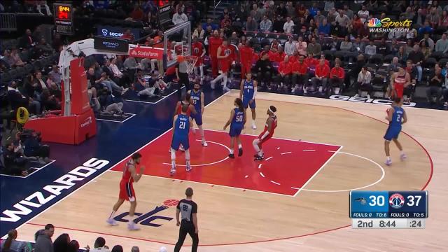 Xavier Cooks with a dunk vs the Orlando Magic