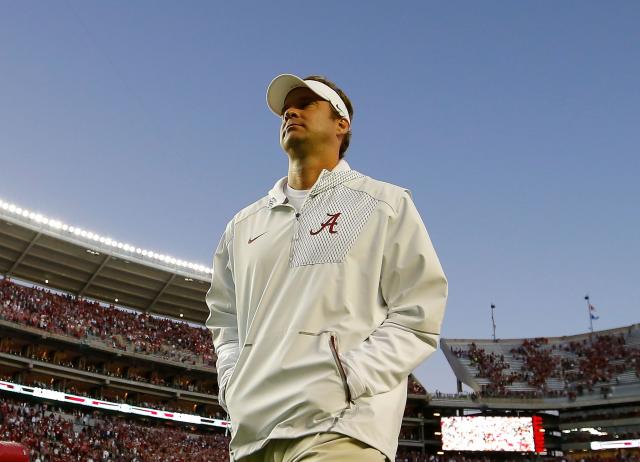Lane Kiffin has been Alabama's offensive coordinator since 2014. (Getty)