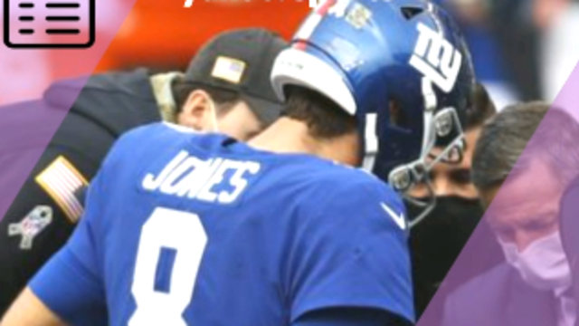 Joe Judge 'optimistic' after Daniel Jones leaves Giants' win