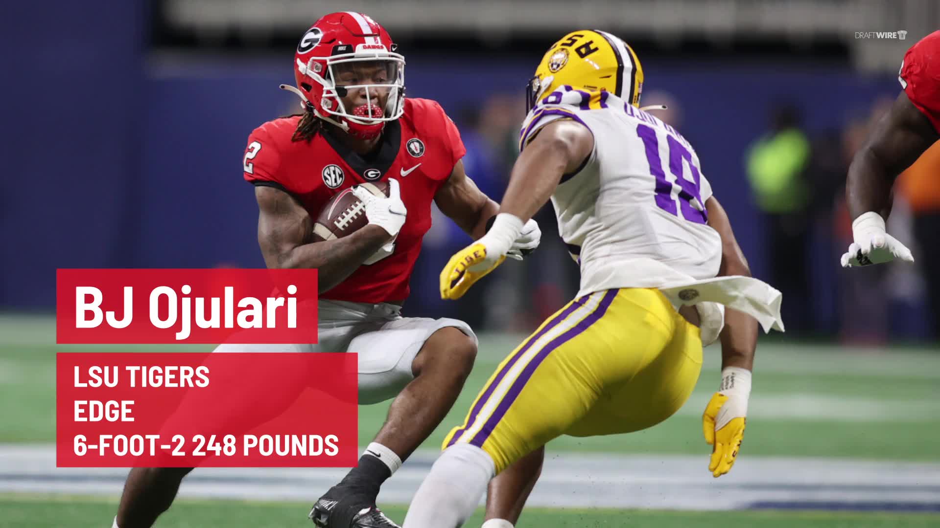 Joe Burrow meets Angel Reese at LSU football's spring game