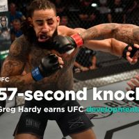 Former NFL player Greg Hardy earns UFC deal after 57 second KO victory