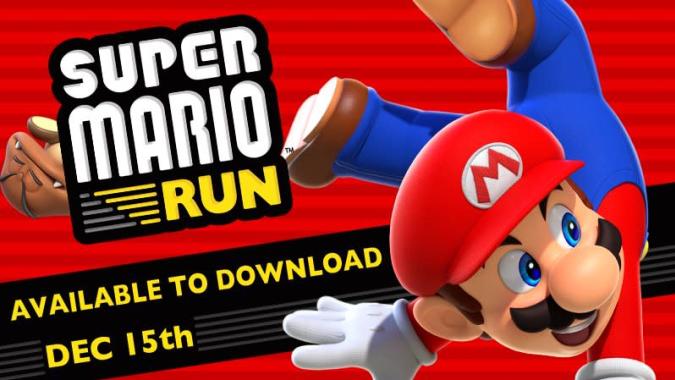 Super Mario Run llegará a iOS el 15 de diciembre