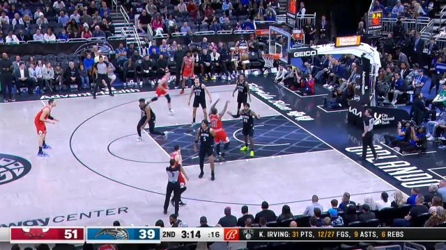 DeMar DeRozan with an and one vs the Orlando Magic