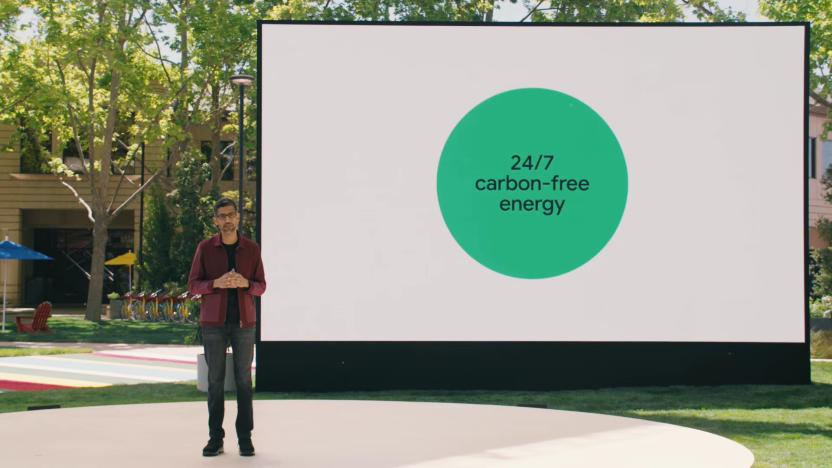 Google carbon-free energy plan