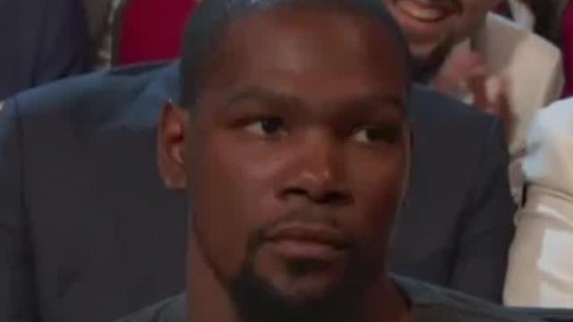 Kevin Durant will not laugh at your ESPY jokes, Peyton Manning